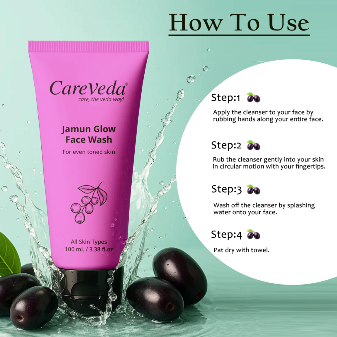 JavaBerry Radiant Face Wash (100 g)